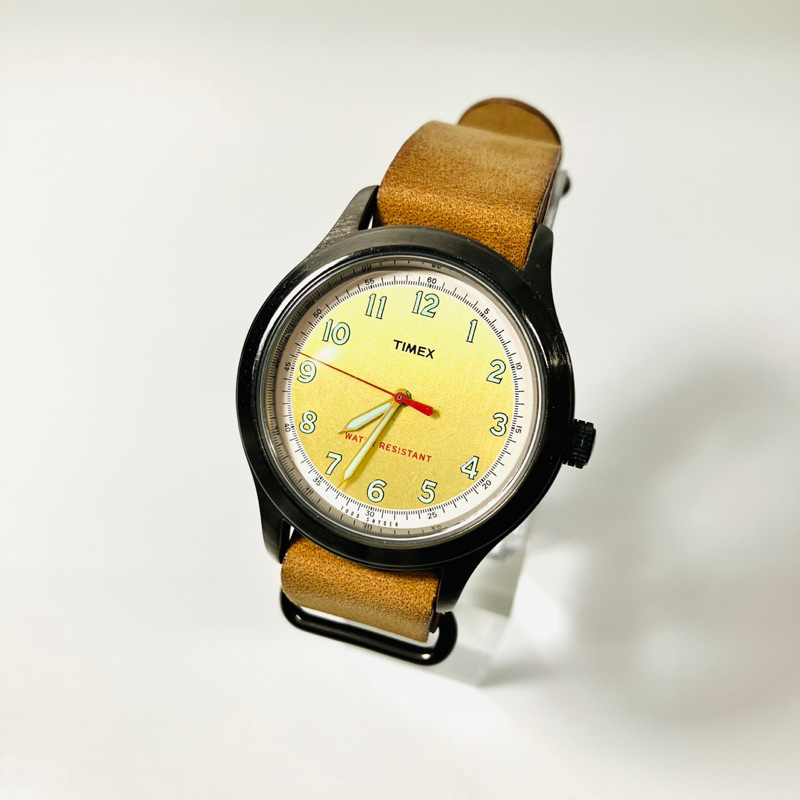 TIMEX 手錶 皮革錶帶 有使用痕跡 二手 寶物工廠 Treasure Factory