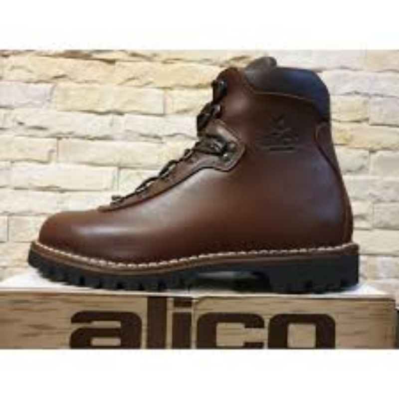 Alico義大利製 手工 全皮 輕量 防水 登山鞋
