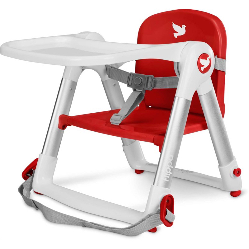 APRAMO FLIPPA攜帶式兒童餐椅-紅色(加碼贈送原廠座墊布套)