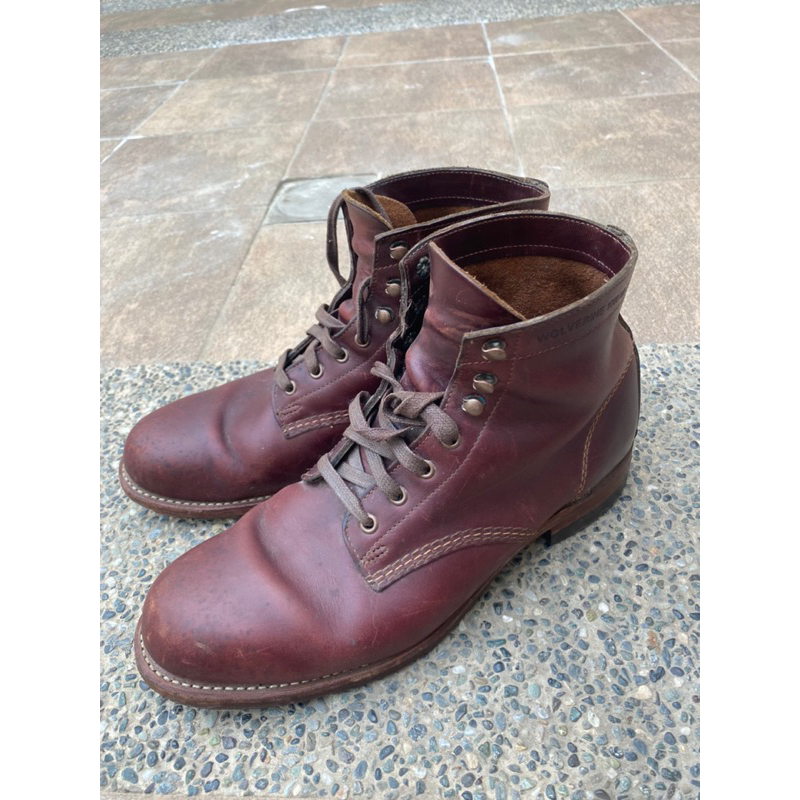 Wolverine 1000 mile 9D 酒紅色 配件全在(US10-10.5適合)