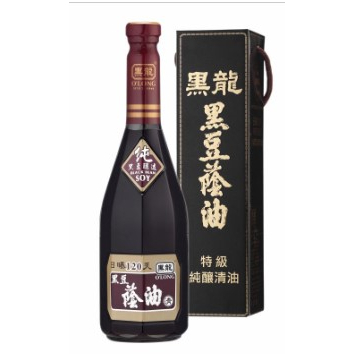 【雄讚購物】三鷹食品-黑龍特級黑豆蔭油 (油清、油膏)600ml/瓶 @超商限2瓶