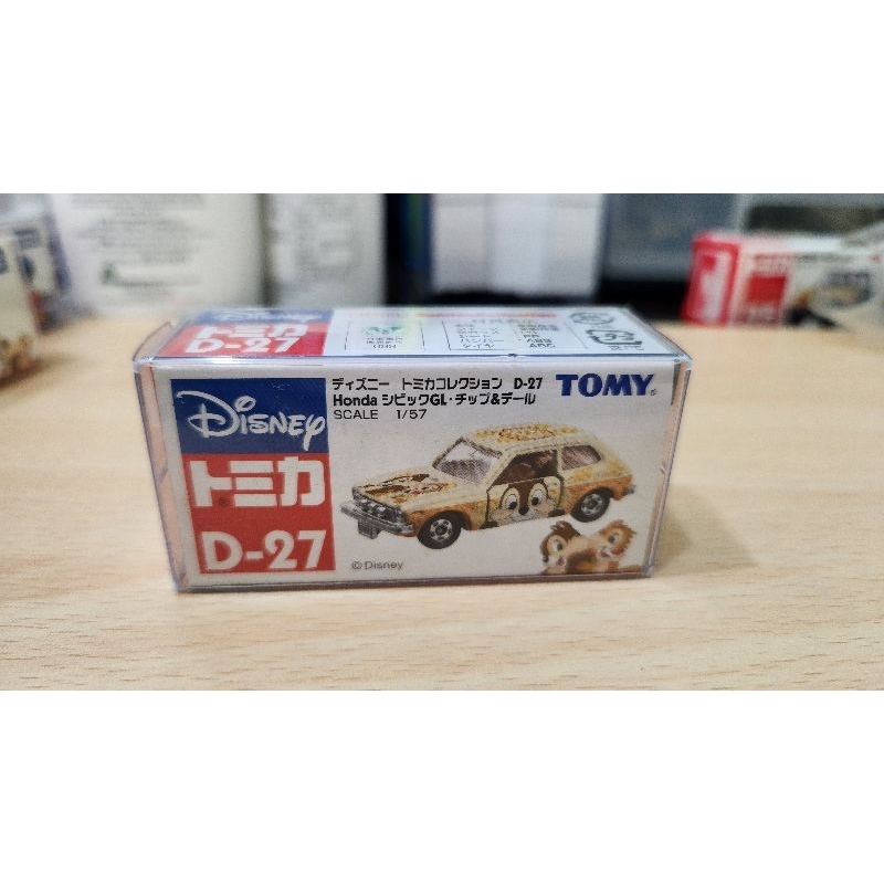 絕版日本迪士尼多美小汽車tomica奇奇蒂蒂轎車麵包車D22,D27,D38