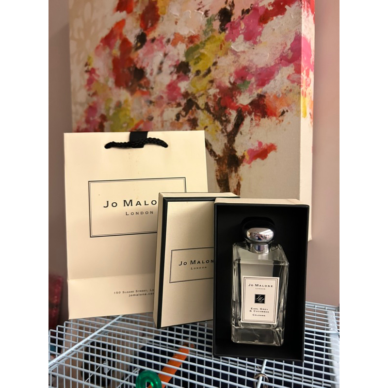 Jo Malone Earl Grey and Cucumber 伯爵跟小黃瓜香水100ml 紙袋盒子全-母親節2千元