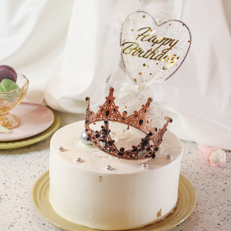 【PATIO 帕堤歐】純白信仰 王冠 公主 造型蛋糕 卡通造型蛋糕 女神蛋糕  禮物 情人節 結婚 美女 生日禮物 紀念