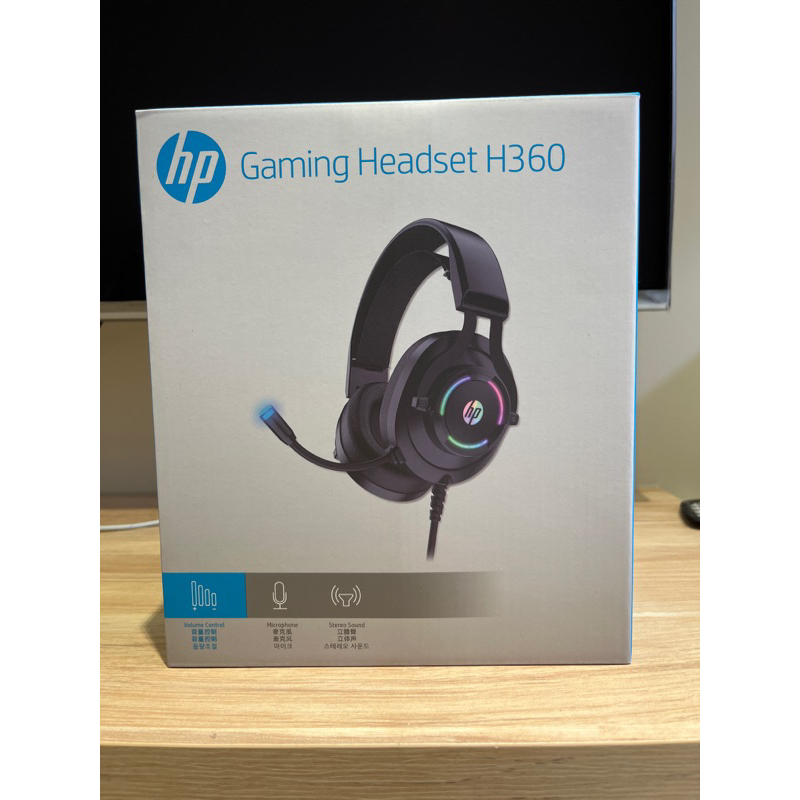 全新 HP gaming headphone H360