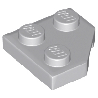 正版樂高LEGO零件(全新)- 26601 淺灰色
