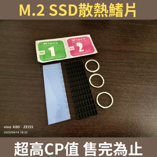 M.2 SSD固態硬碟散熱鰭片【6mm標準型】