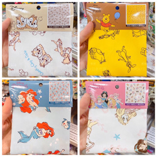 🎏AIROU 日本代購 東京連線 迪士尼公主 奇奇蒂蒂 小熊維尼 小美人魚 野餐 便當 包巾 萬用方巾（預購）