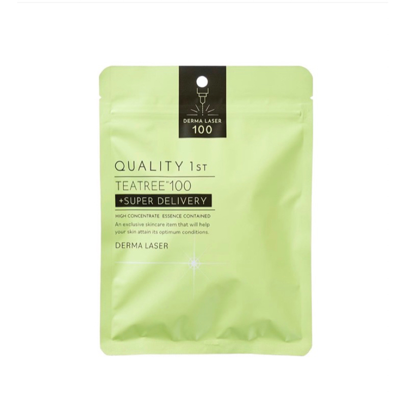 日本LDK雜誌推薦 Quality 1st 面膜-綠色款7片裝