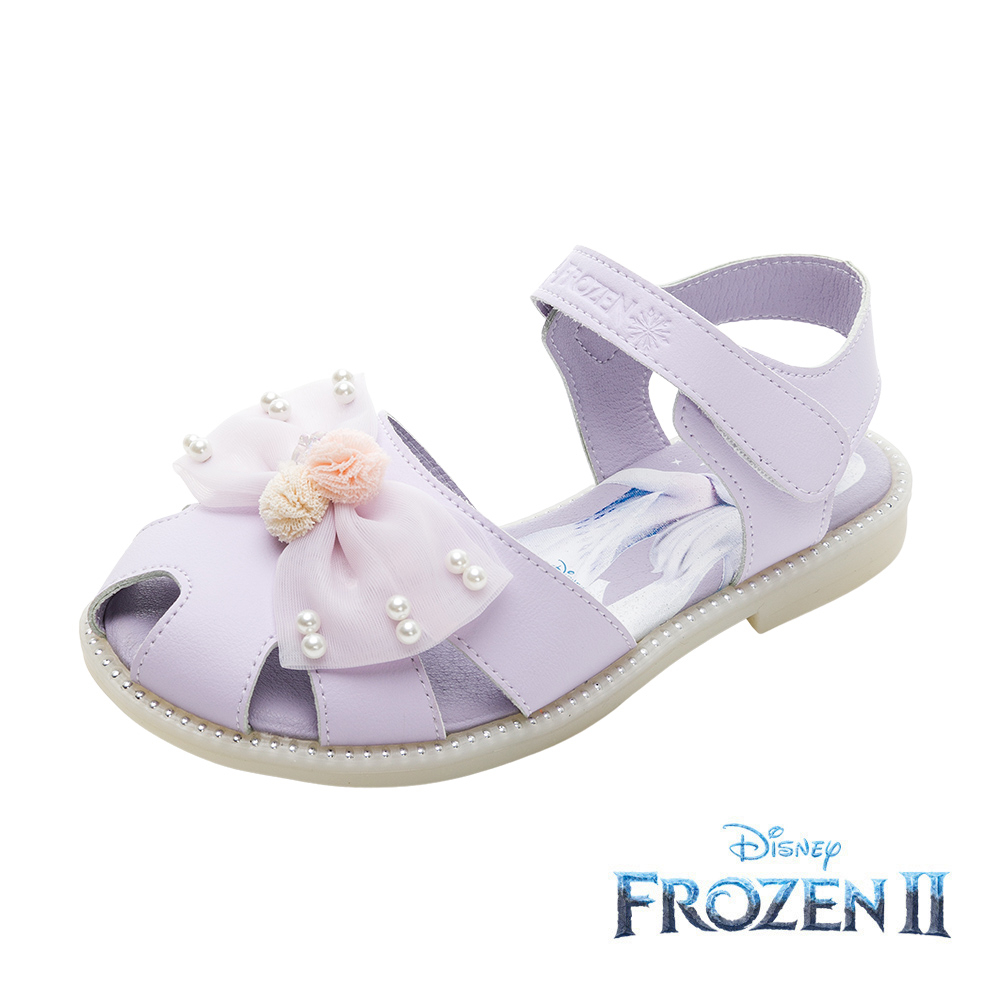 迪士尼 冰雪奇緣 童鞋 電燈涼鞋 Disney 紫/FNKT37147/K Shoes Plaza