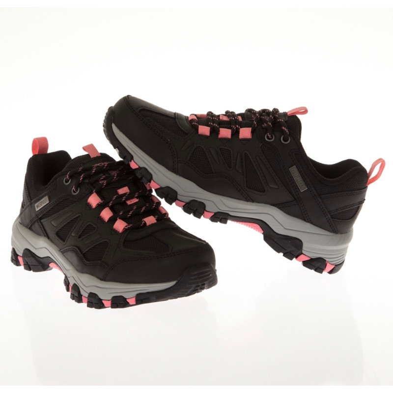 SKECHERS 女運動系列 健行 寬楦 防水登山鞋 SELMEN-167003BKCC 防潑水鞋 雨鞋