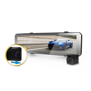 銳捷車用多媒體-DOD RX808電子後視鏡1080P GPS行車紀錄器