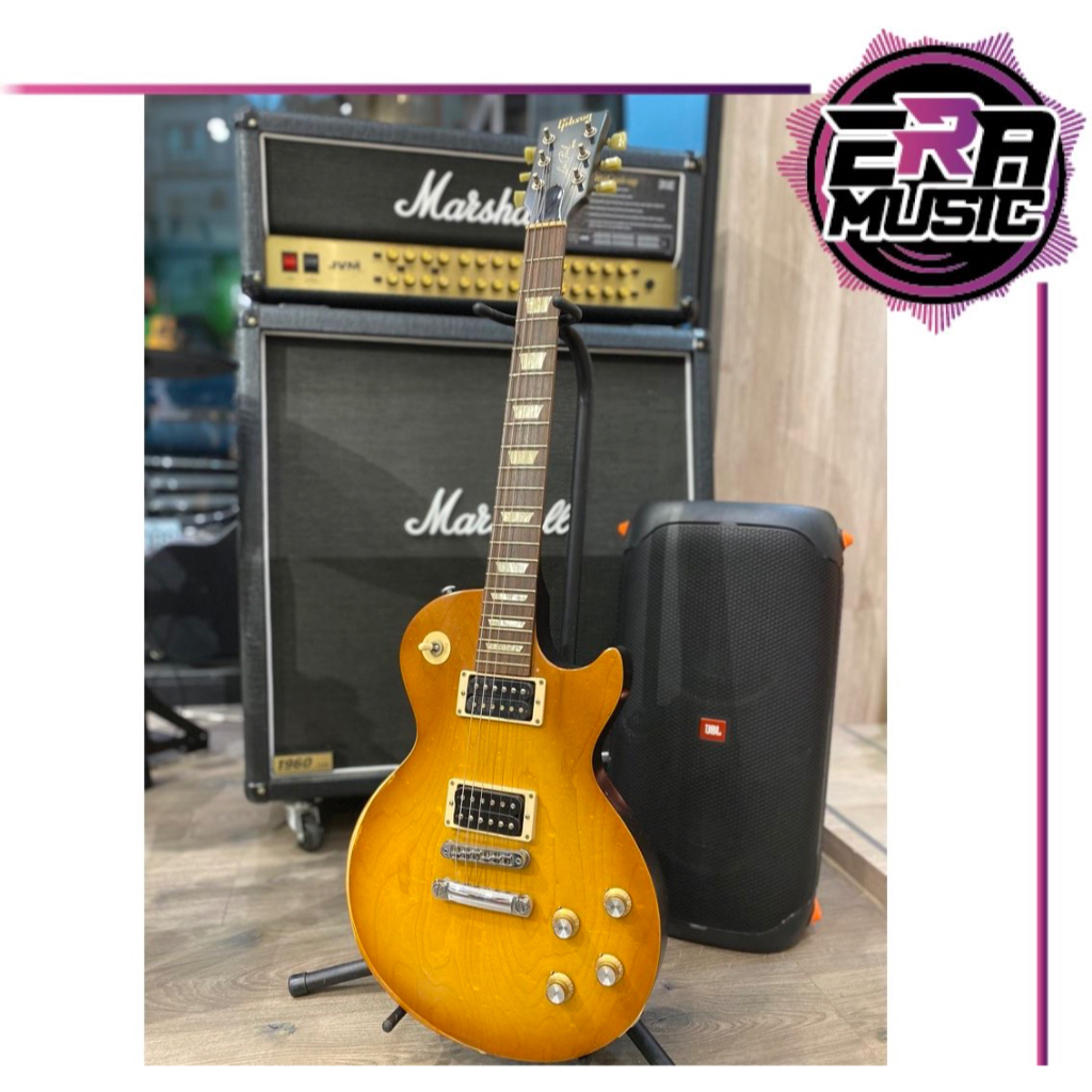 二手美廠 Gibson LesPaul Tribute HoneyBurst 蜂蜜色relic 電吉他 EraMusic