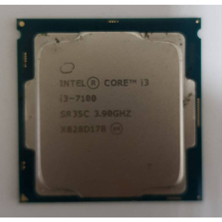 Intel CPU I3-7100 處理器 I3 7代