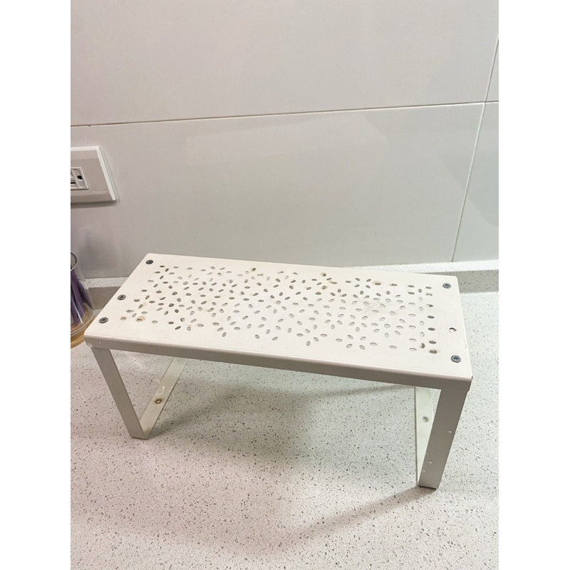 ［二手］ IKEA  桌上型 立架 層架 收納 隔板 白色(小瑕疵）