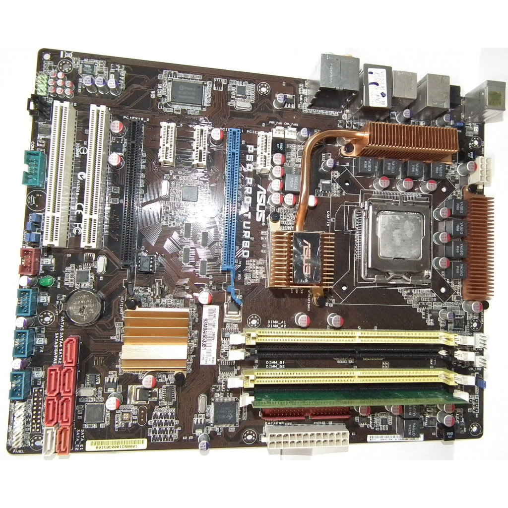 華碩 P45 P5Q PRO TURBO DDR2 LGA775主機板INTEL ASUS