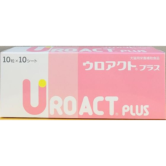 犬貓用營養補給品 日本全藥 UROACT PLUS 泌尿全效錠 100錠/盒 獸醫院正版