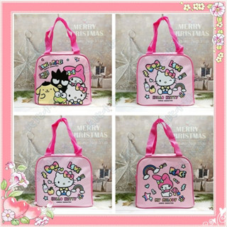 【比比小舖】兒童餐具 正版 Hello Kitty 好朋友 美樂蒂 拉拉熊 卡通 餐袋 便當袋 手提袋 才藝袋 學校推薦