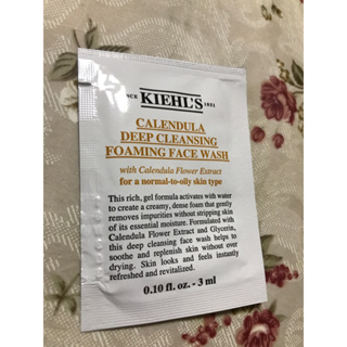 契爾氏 KIEHLS 金盞花植物精華潔面泡泡凝露 試用包 3ml