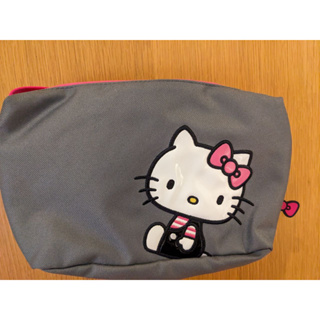 [全新/ 正品/ 快速出貨] Hello Kitty 質感小手提包 化妝包 有內外袋可收納