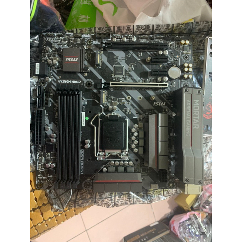 微星 1151 九代主機板 MSI Z370M MORTAR 支援 M.2 x 2 DDR4 x 4