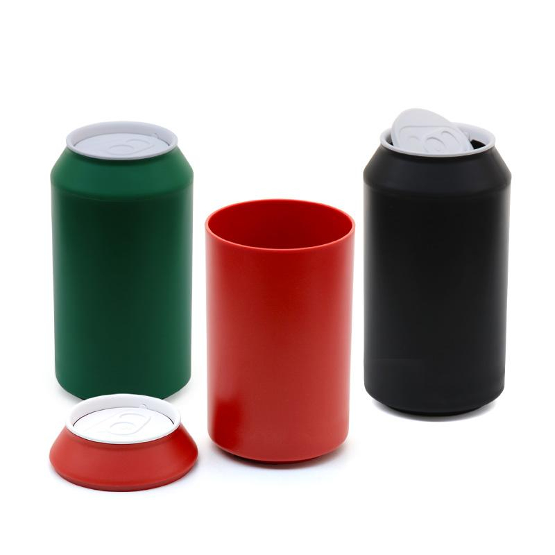 【QUALY】小環保膠囊收納罐-共3色《屋外生活》收納罐 筆筒 桌上小型垃圾桶