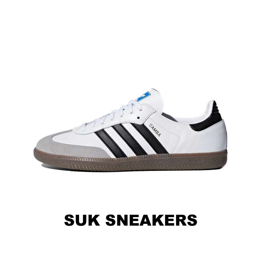 代購♦️2304  Adidas Samba OG 森巴白 德訓鞋 白灰 白色 潮流 B75806
