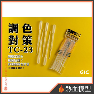 [熱血模型] GiC TC-23 耐腐蝕滴管 3ml (一包/5入)