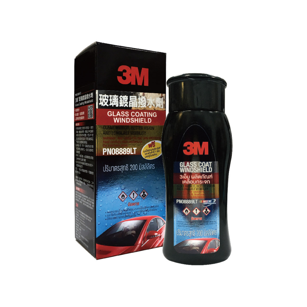 3M PN08889LT 玻璃鍍晶撥水劑200ml【真便宜】