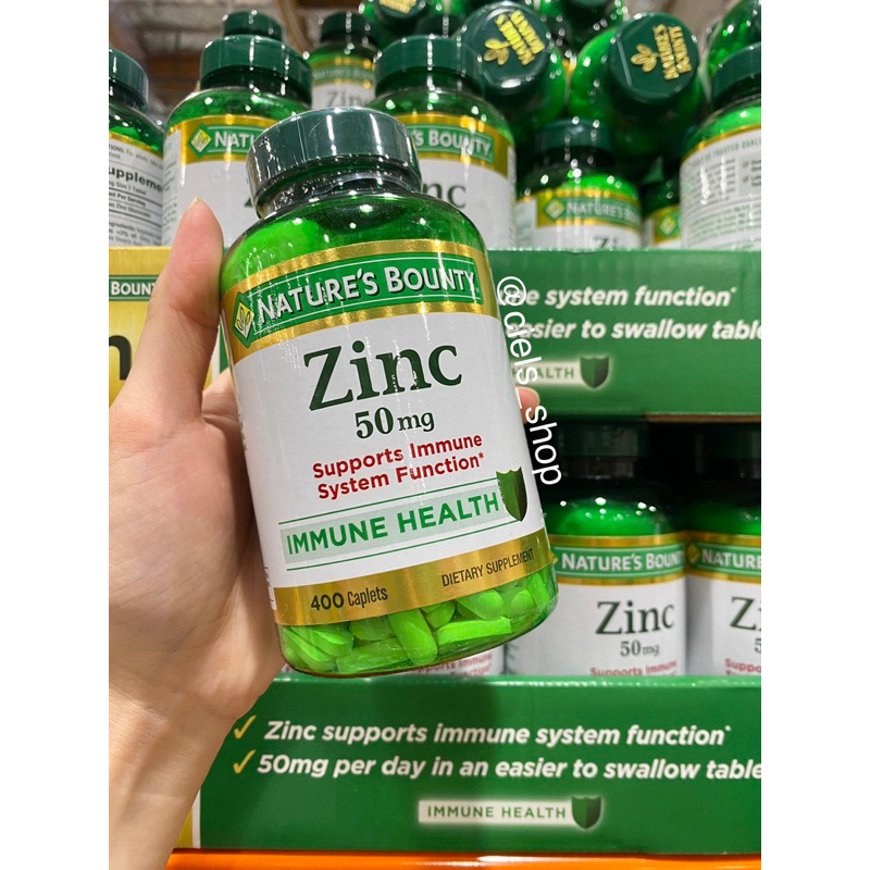 🔥現貨限時特價🔥☁️C.L.S.P🇺🇸好市多代購 Nature' s Bounty Zinc自然之寶葡萄糖酸鋅