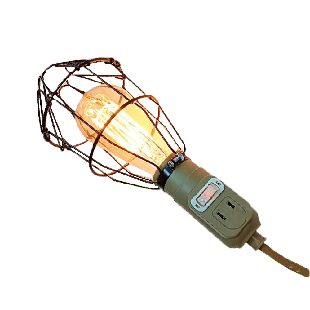 MIT~電精靈 露營戶外型LED愛迪生復古藝術工作燈 DL-617 狼棕色（戶外、室內、露營最首選）