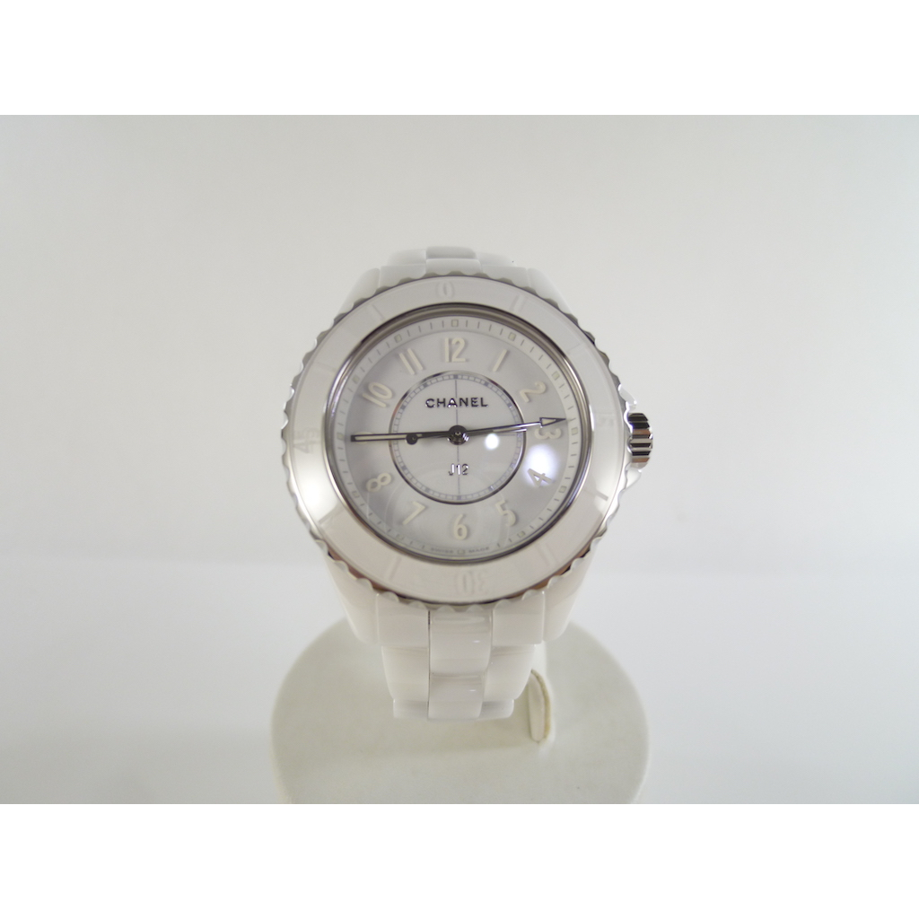 [卡貝拉精品交流] CHANEL 香奈兒 J12 白色 陶瓷錶 H6345 石英錶 33mm 女錶 生日送禮 情人禮物