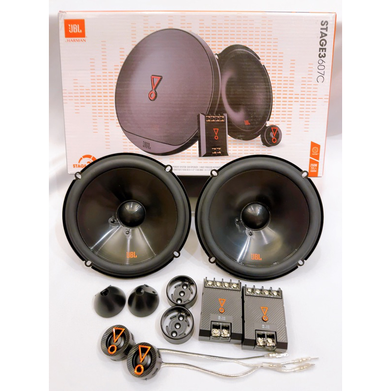 現貨正品美國JBL SATAGE3 607c分音喇叭 JBL STAGE3 627同軸喇叭套組