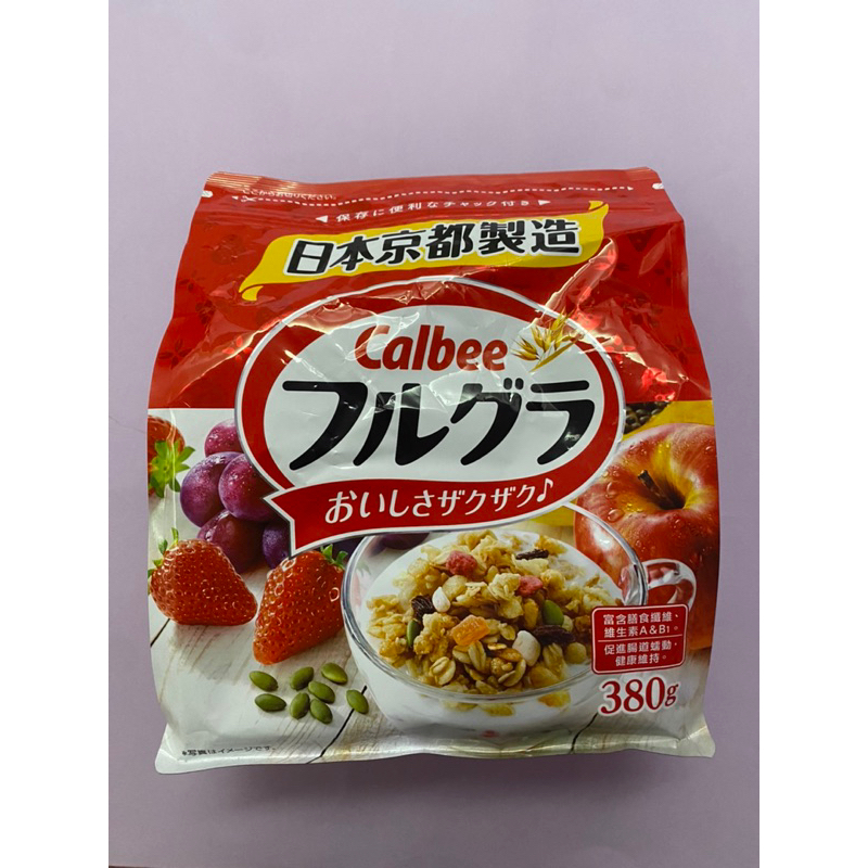 Calbee 卡樂比 富果樂水果麥片 380g（2024.5.11到期）