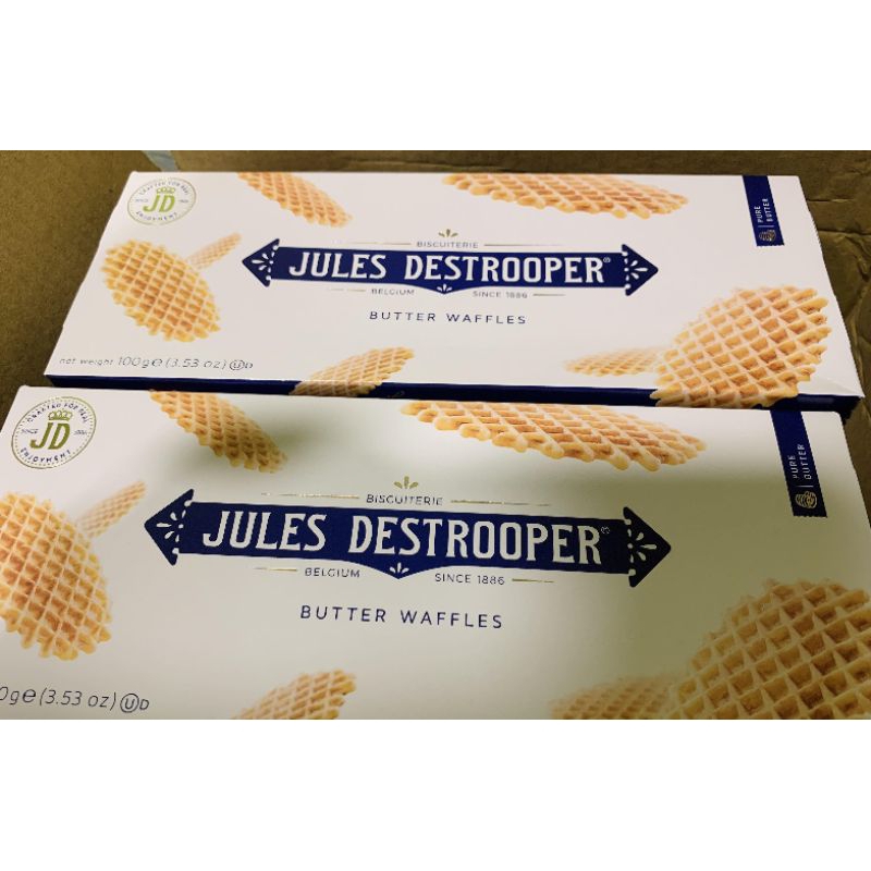 ✨現貨✨Jules 茱莉詩比利時奶油鬆餅100g 即期奶油 鬆餅即期特價JULES DESTROOPER茱莉絲