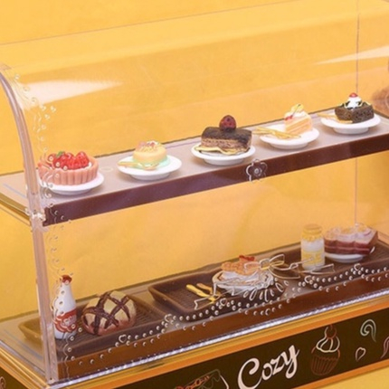 Yi’s store💋🍰雙層蛋糕櫃🍰 超可愛 盲盒 扭蛋 盲包 轉蛋 抽獎 公仔 食物 擺件 擺飾 仿真 迷你 小物