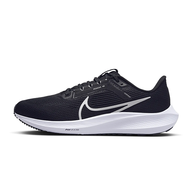 Nike 慢跑鞋 Pegasus 40 透氣 網布 路跑鞋 黑白 男鞋 DV3853-001 [現貨]