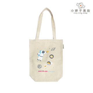 ever rich ArtCollection 001森林小豬 / 008太空人阿波蘿 帆布袋 小婷子美妝-百貨