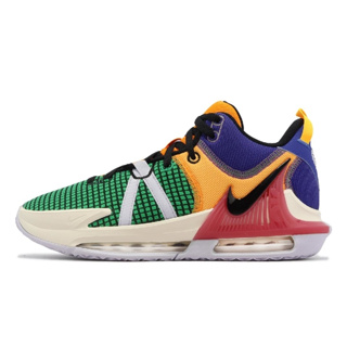 NIKE 籃球鞋 LeBron Witness 7 EP 男 耐磨底 運動 休閒 流行 紫綠 DM1122501