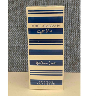 Dolce&Gabbana ITALIAN LOVE Light Blue 淺藍限定版熱戀佳人女性淡香水 50ml