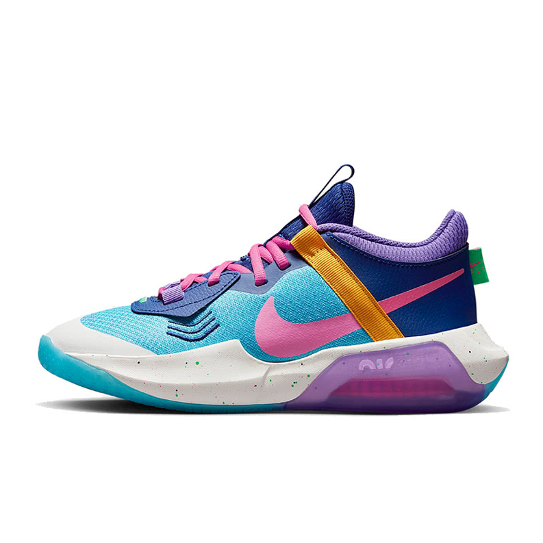 NIKE 耐吉 大童 女 AIR ZOOM CROSSOVER GS 運動鞋 慢跑鞋 籃球鞋 藍 FD1034400