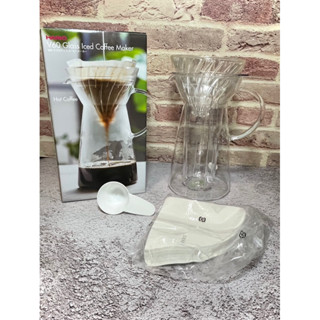 【HARIO】V60急速冷熱兩用咖啡壺700ML✰VIG-02T✰2-4杯/手沖咖啡/玻璃濾杯/冰熱可