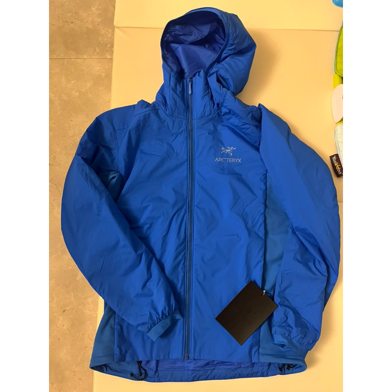 男款 s號 Arcteryx 始祖鳥 Atom LT hoody 連帽外套 藍