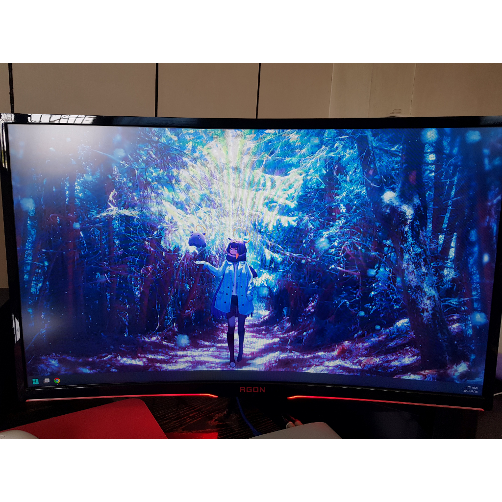 AOC AGON AG322FCX 32吋 144hz  曲面電競螢幕