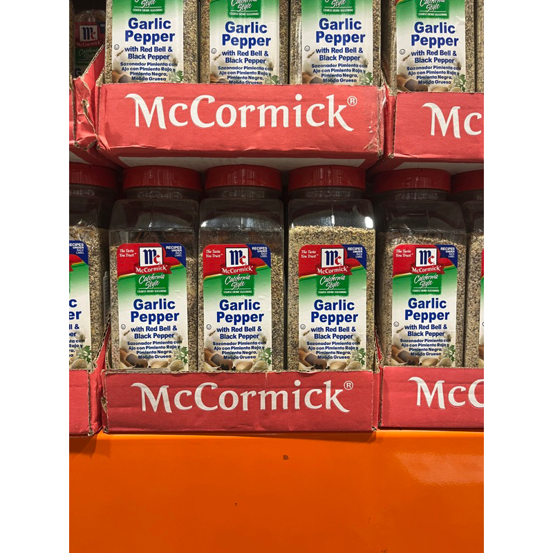 《Costco 好市多代購》McCormick 加州風味蒜味胡椒