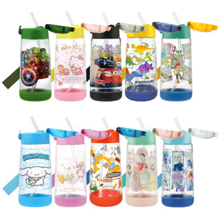 Skater 吸管式透明冷水壺480mL [最新款現貨] 原廠授權臺灣總代理公司貨 小美人魚 冰雪奇緣 恐龍 雷神索爾