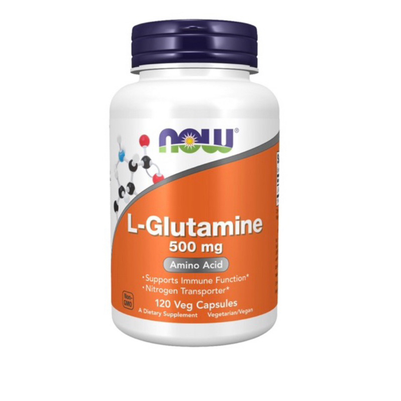 免運❤️美國🇺🇸健而婷NOW 左旋麮醯胺酸 (L-glutamine)💪🏼500mg 120粒