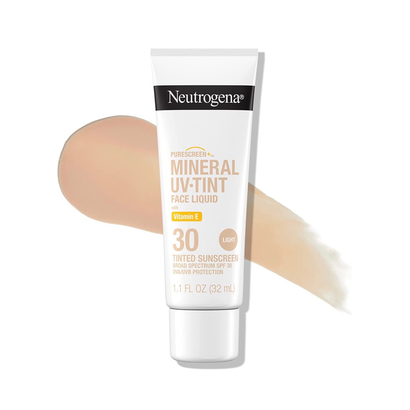 🇺🇸（現貨）夏日特價 Neutrogena Purescreen+ 露得清 有色防曬雙SPF 30 礦物防曬霜 無香料