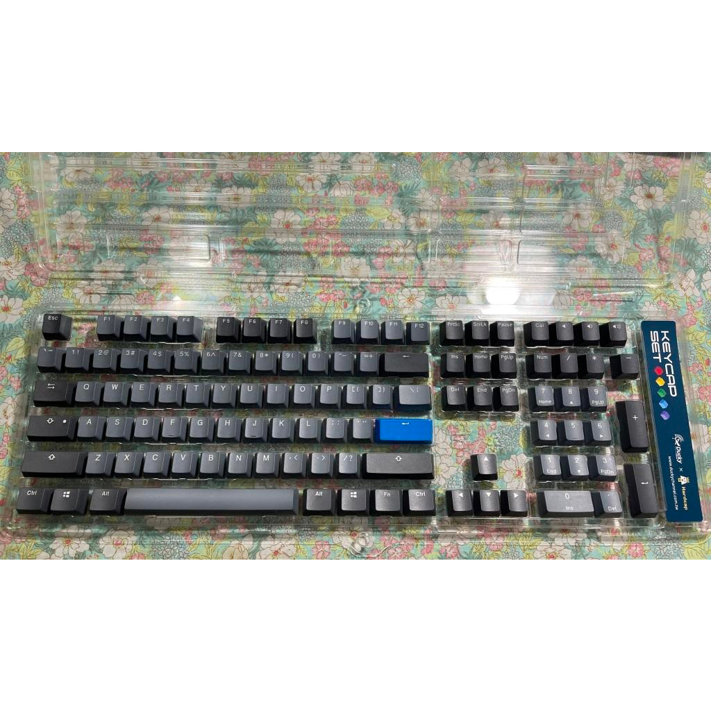 Ducky 創傑 PBT 二色成形 鍵帽 機械鍵盤 電競鍵盤 英文 正刻 108鍵 便宜賣