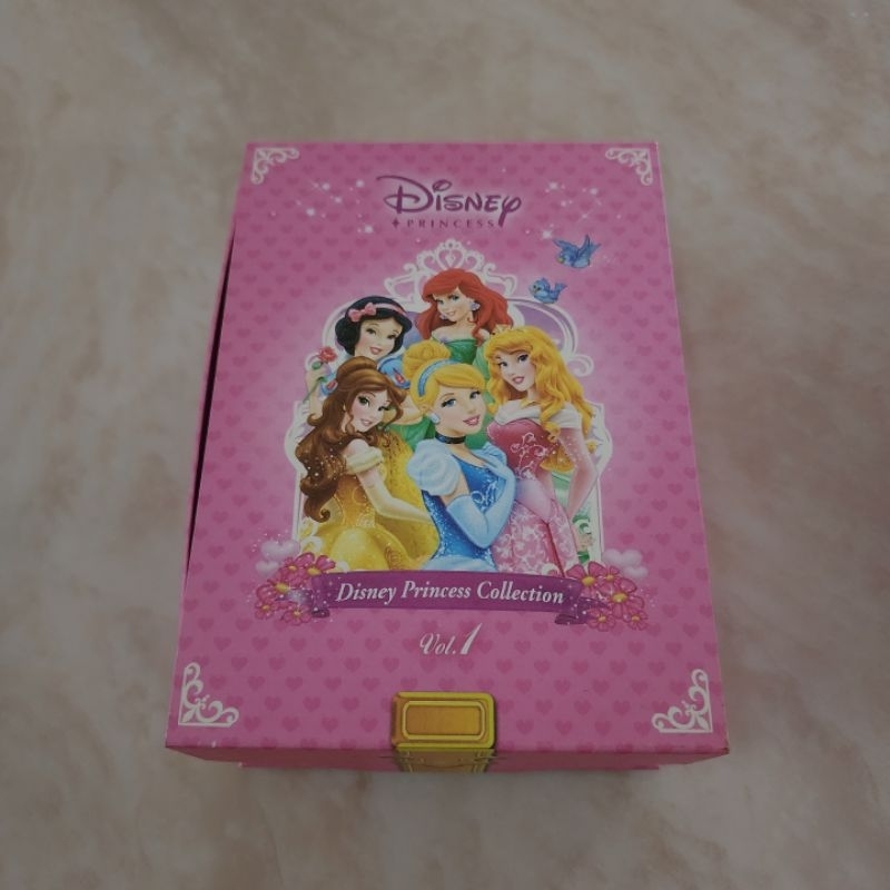 Disney迪士尼公主典藏套裝DVD五片組已拆封近全新（已絕版商品）